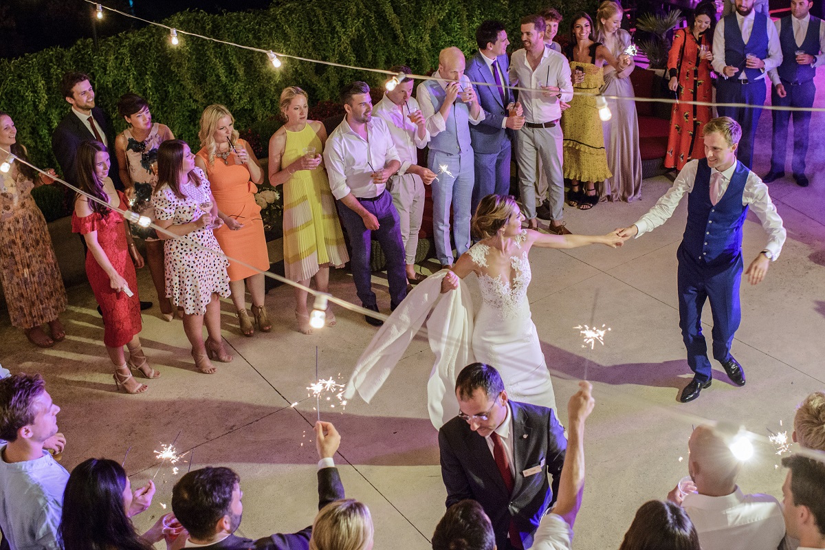 Isabella and Peter Wedding in Amalfi first dance