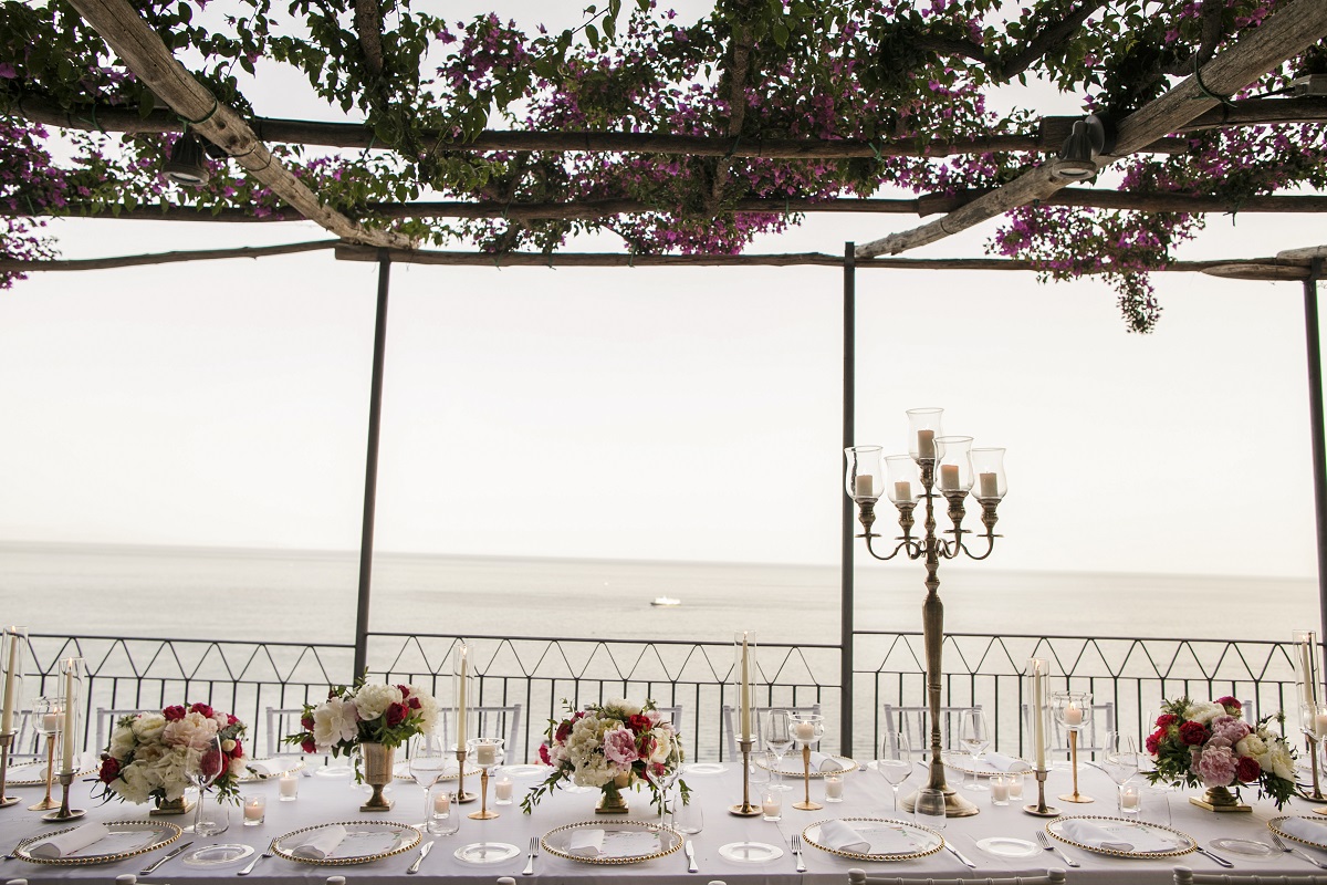 Isabella and Peter Wedding in Amalfi the landscape