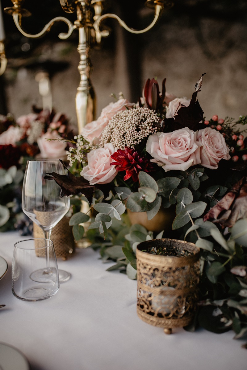 Shannon and Ross Wedding in Amalfi - floral decorations