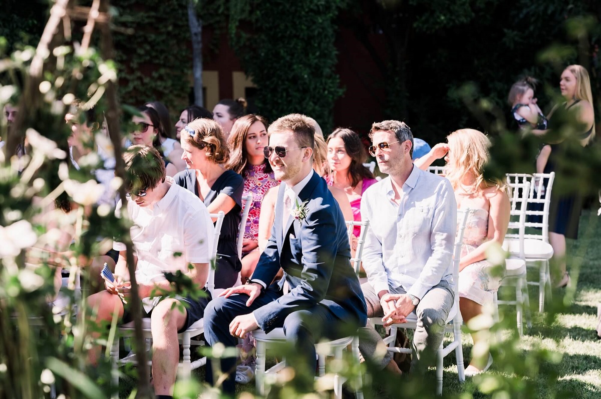 outdoor wedding in Italy during the covid emergency