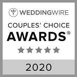 WeddingWire badge wedding awards