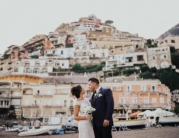 Luxury weddings on the Amalfi Coast Mr and Mrs wedding in Italy