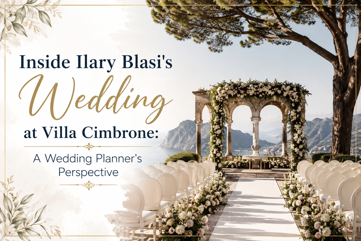 Inside Ilary Blasi's Wedding