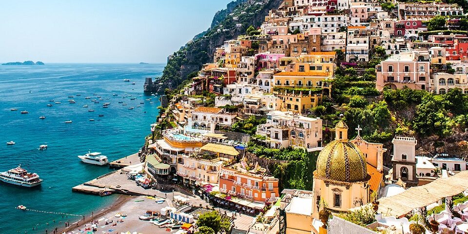 Positano Amalfi Coast - Mr and Mrs Wedding in Italy