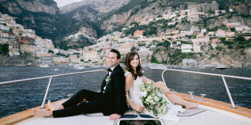 Elopement in Italy - Mr and Mrs Wedding in Italy Amalfi Coast